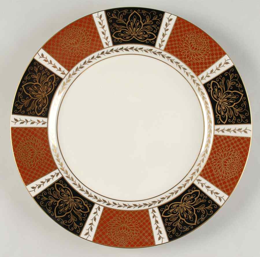 Villa Trianon Cinnabar 12" Chop Plate (Round Platter) by Mikasa-1