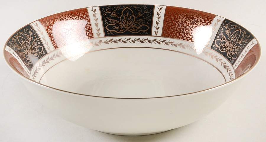 Villa Trianon Cinnabar 9" Round Vegetable Bowl by Mikasa-1