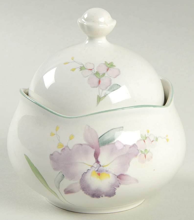 Waikiki Sugar Bowl & Lid by Mikasa-1
