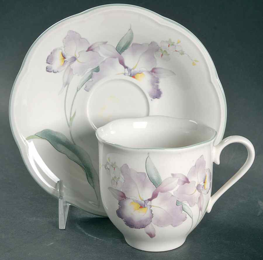 Waikiki Flat Cup & Saucer Set by Mikasa-1