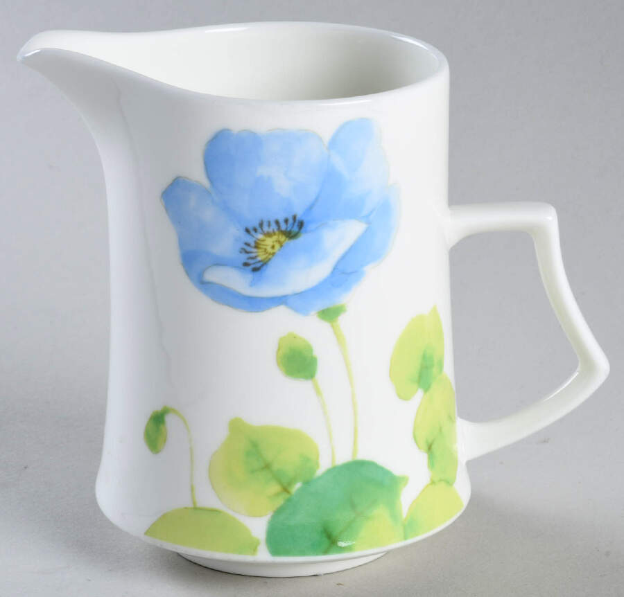 Water Lilies Blue Creamer by Mikasa-1