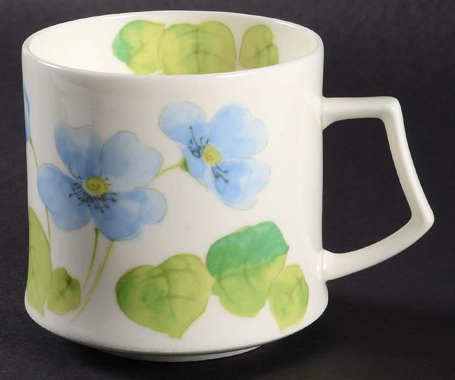Water Lilies Blue Mug by Mikasa-1