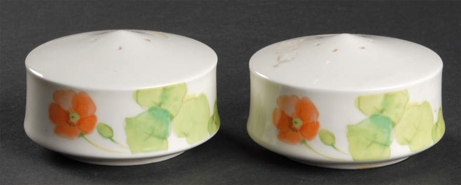 Water Lilies Peach Salt & Pepper Set by Mikasa-1