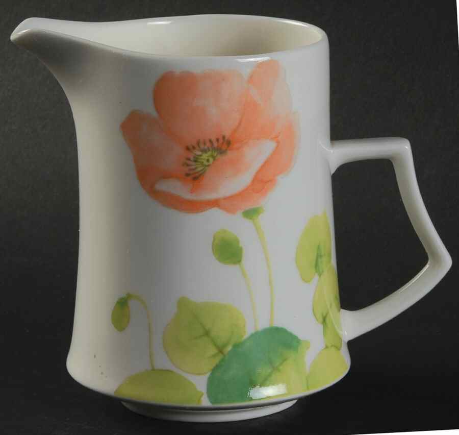 Water Lilies Peach Creamer by Mikasa-1