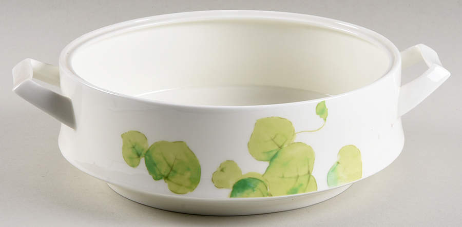 Water Lilies Yellow Round Vegetable No Lid by Mikasa-1