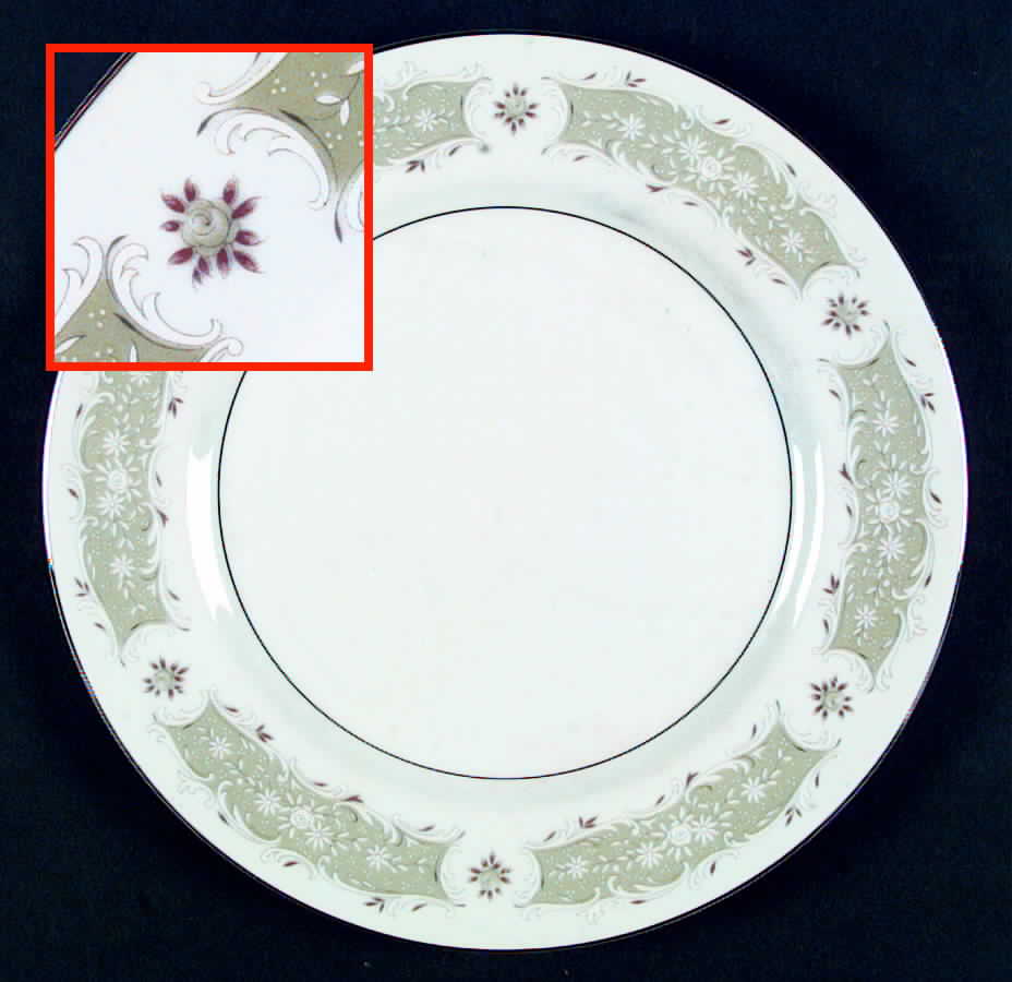 Waverly Dinner Plate by Mikasa-1