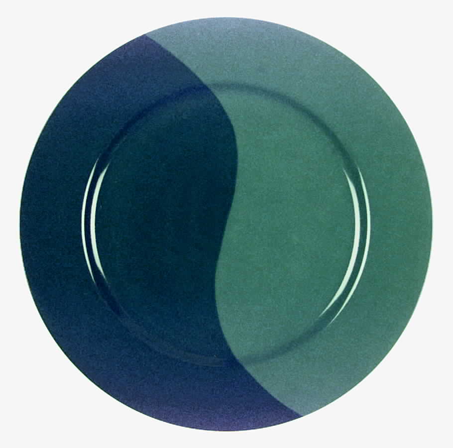 Wave Green Dinner Plate by Mikasa-1