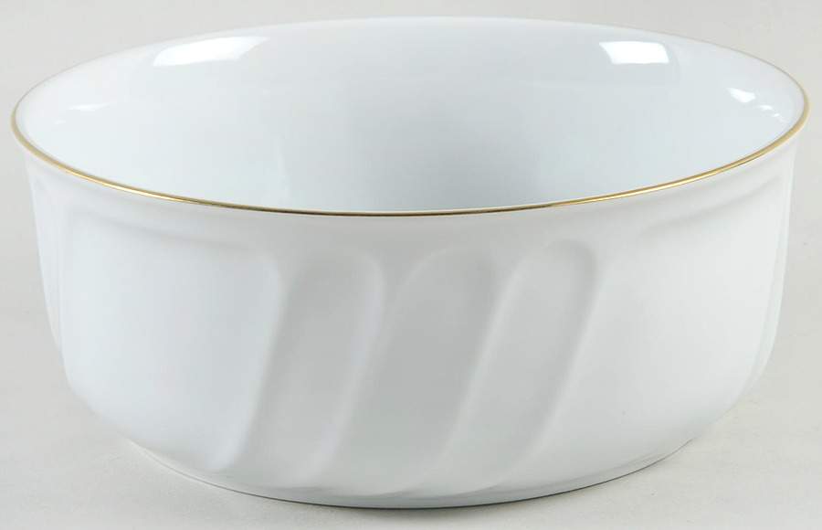 Wedding Band Gold 7" Round Baker by Mikasa-1