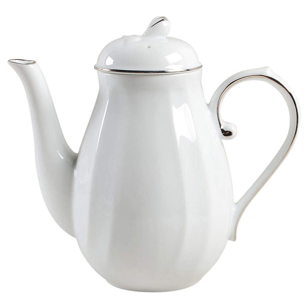 Wedding Band Platinum Coffee Pot & Lid by Mikasa-1