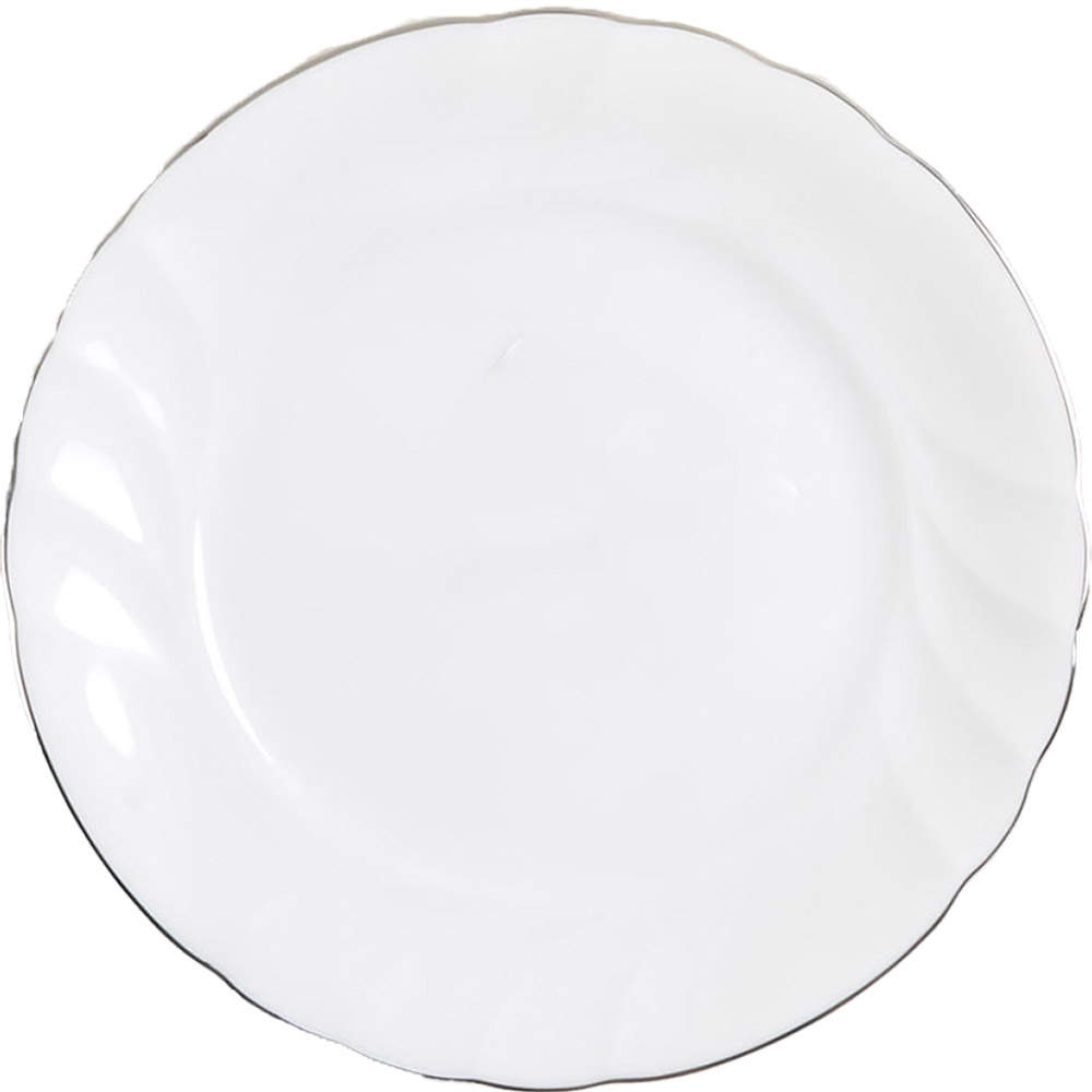 Wedding Band Platinum Bread & Butter Plate by Mikasa-1