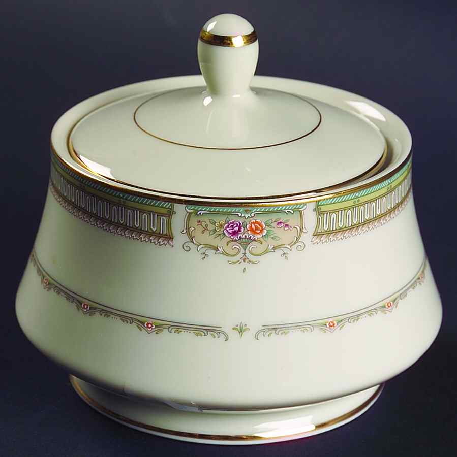 Wellington Sugar Bowl & Lid by Mikasa-1