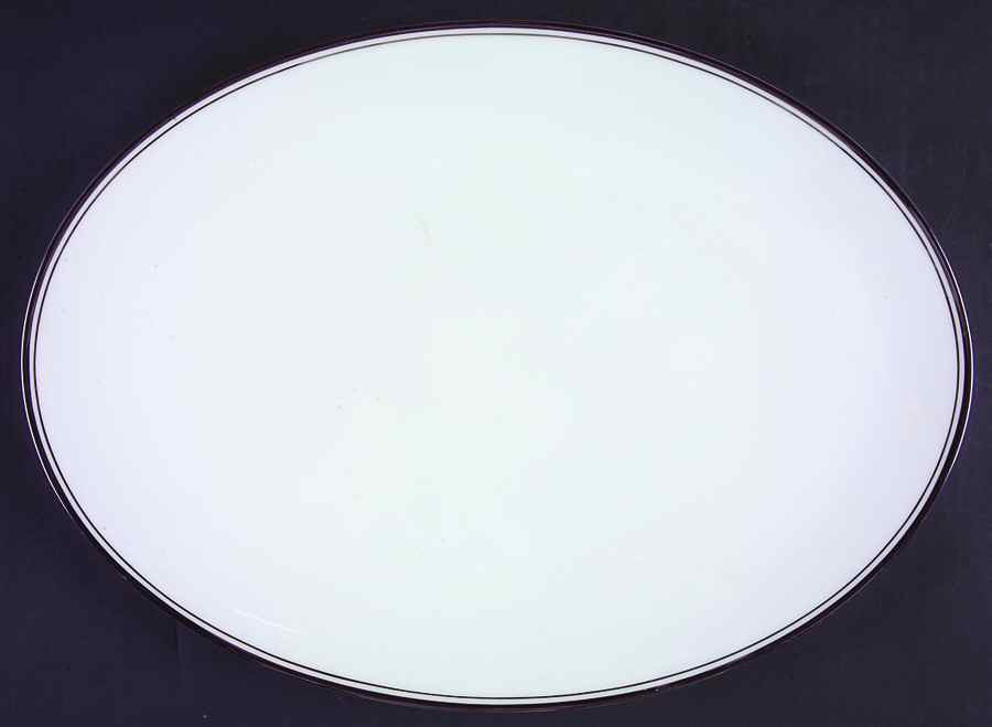 Wellesley 15" Oval Serving Platter by Mikasa-1
