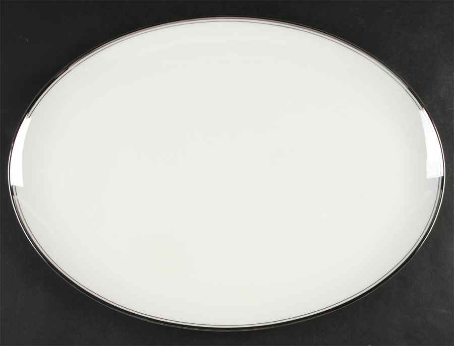 Wellesley 16" Oval Serving Platter by Mikasa-1