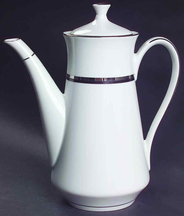 Wedding Ring Coffee Pot & Lid by Mikasa-1