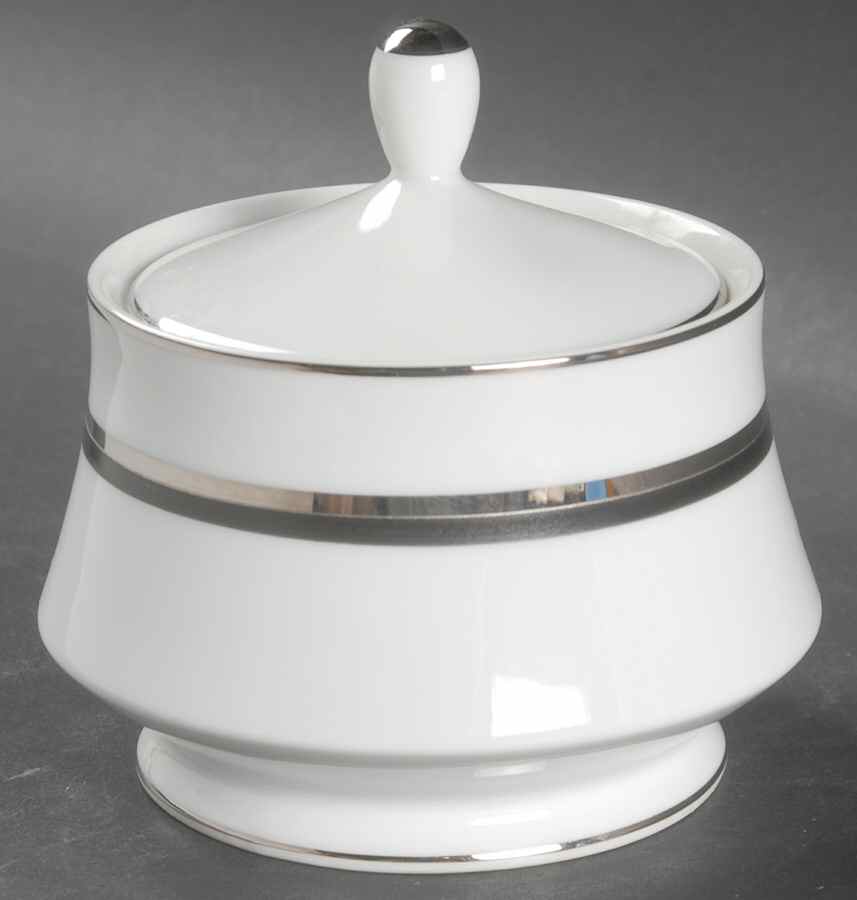 Wedding Ring Sugar Bowl & Lid by Mikasa-1