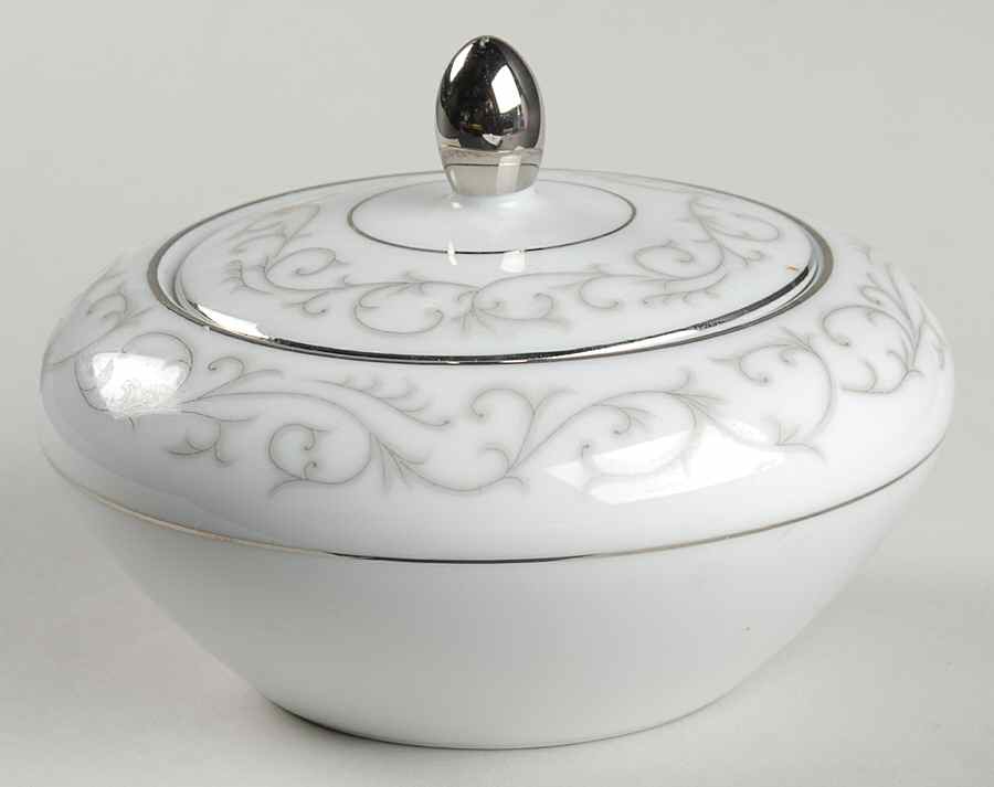 Wesley Sugar Bowl & Lid by Mikasa-1