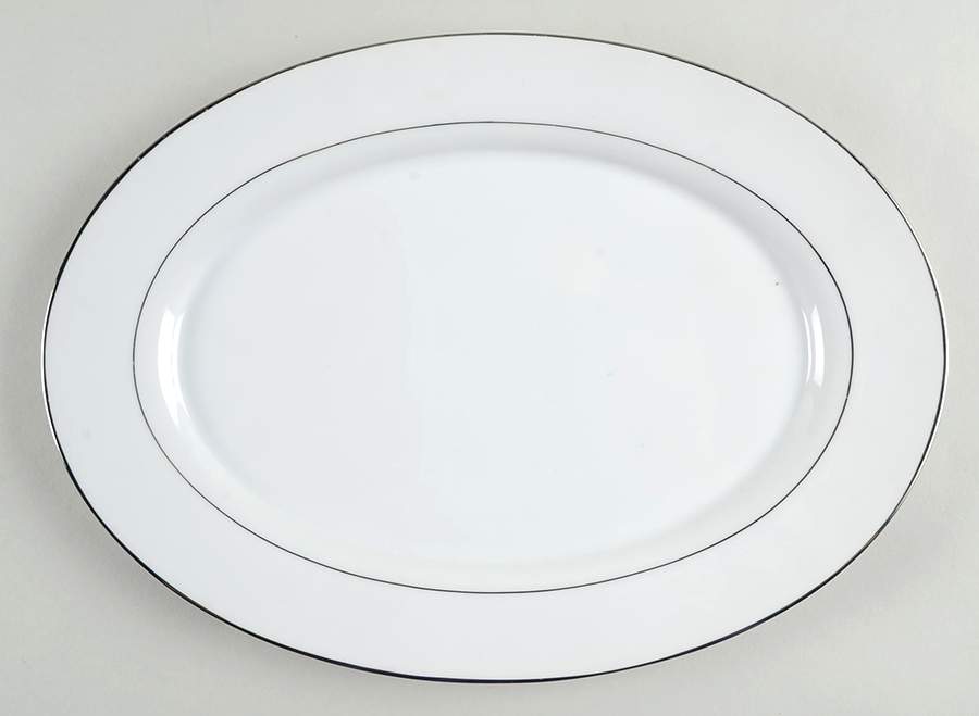 Westminster 12" Oval Serving Platter by Mikasa-1