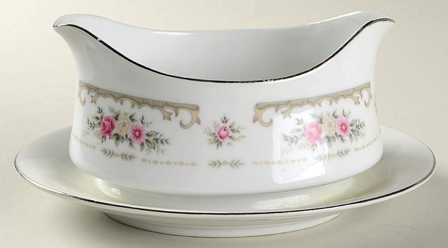 Westmount Gravy Boat with Attached Underplate by Mikasa-1