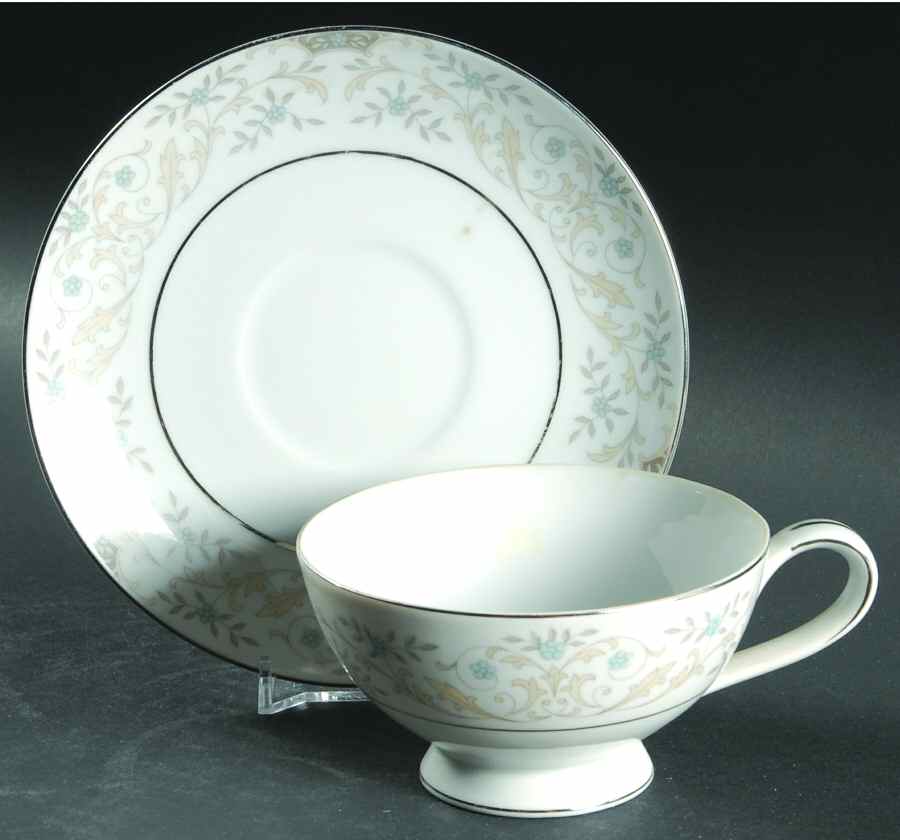 Weston Footed Cup & Saucer Set by Mikasa-1