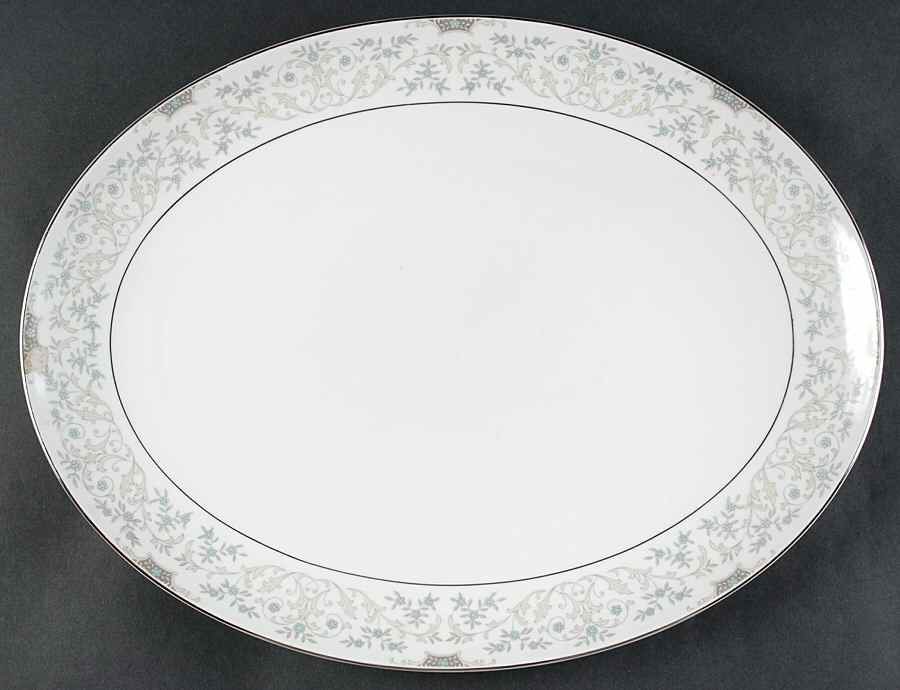 Weston 16" Oval Serving Platter by Mikasa-1