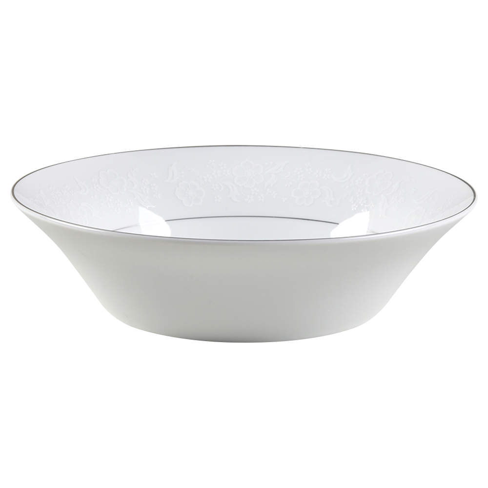 White Designs 9" Round Vegetable Bowl by Mikasa-1