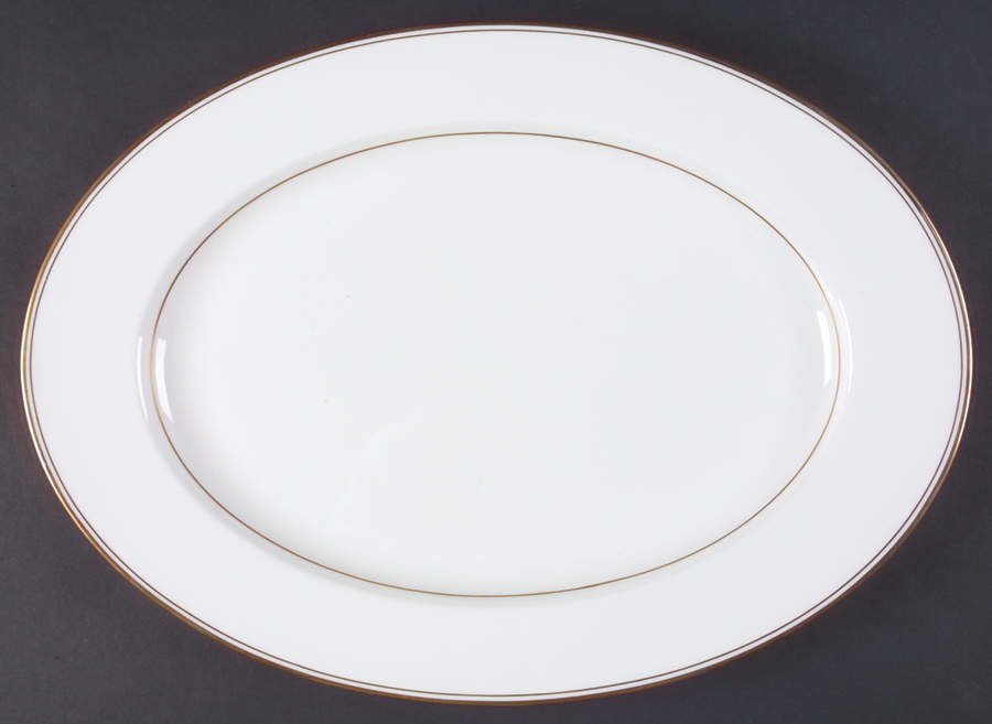 Wheaton 17" Oval Serving Platter by Mikasa-1