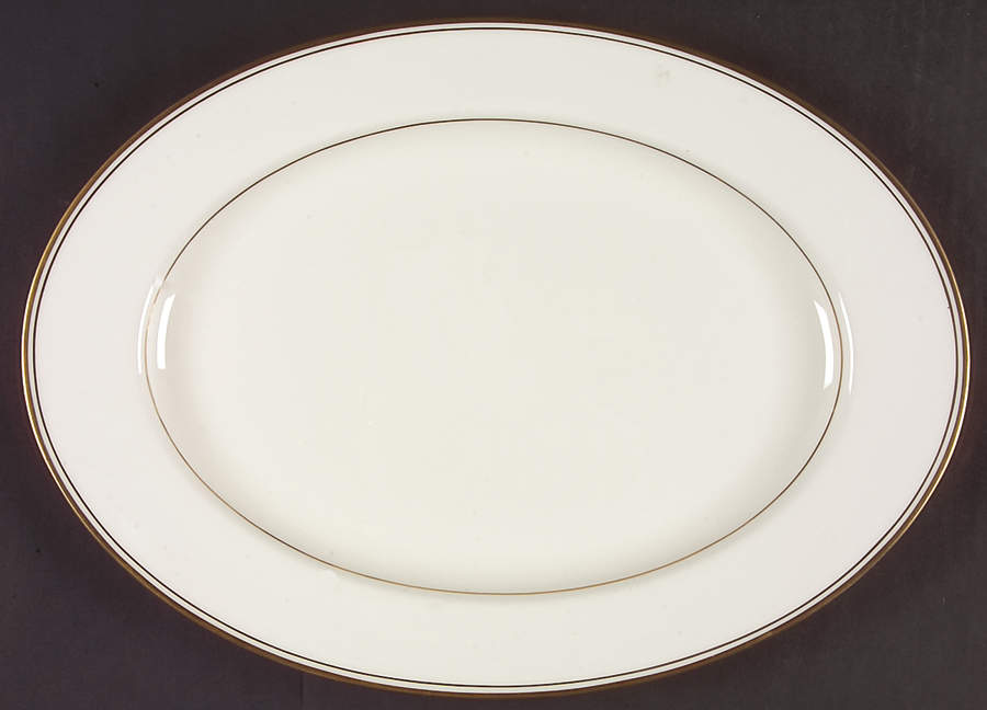 Wheaton 14" Oval Serving Platter by Mikasa-1