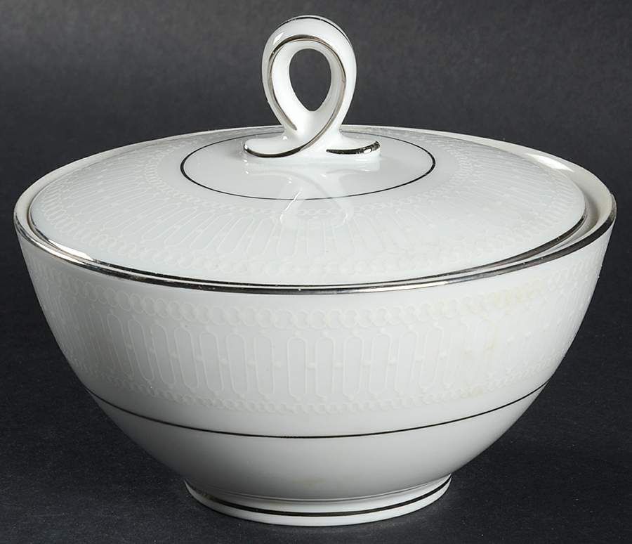 White House Sugar Bowl & Lid by Mikasa-1