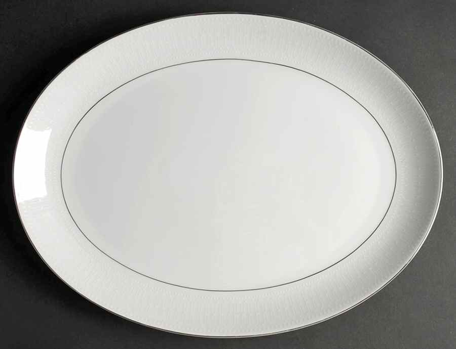 White House 16" Oval Serving Platter by Mikasa-1