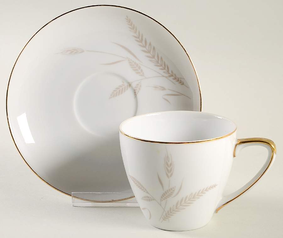 Whisper Flat Cup & Saucer Set by Mikasa-1