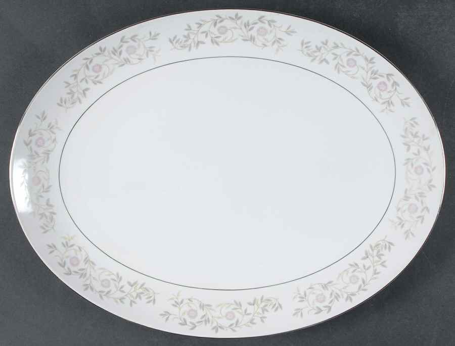 Whittier 16" Oval Serving Platter by Mikasa-1