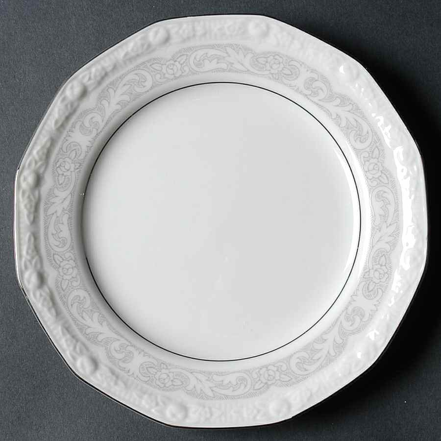 White Lace Bread & Butter Plate by Mikasa-1