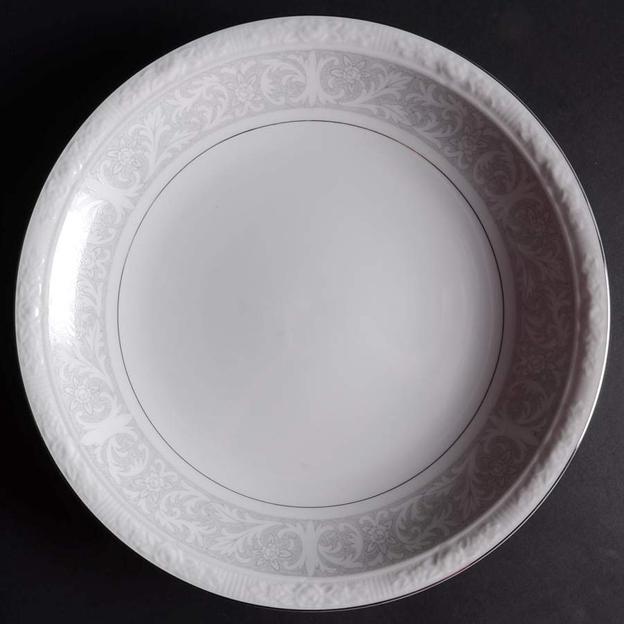 White Lace 12" Chop Plate (Round Platter) by Mikasa-1