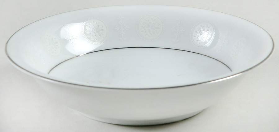 White Rose Fruit/Dessert (Sauce) Bowl by Mikasa-1