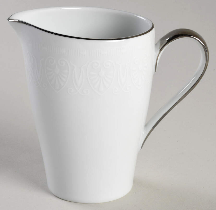 White Shield Creamer by Mikasa-1