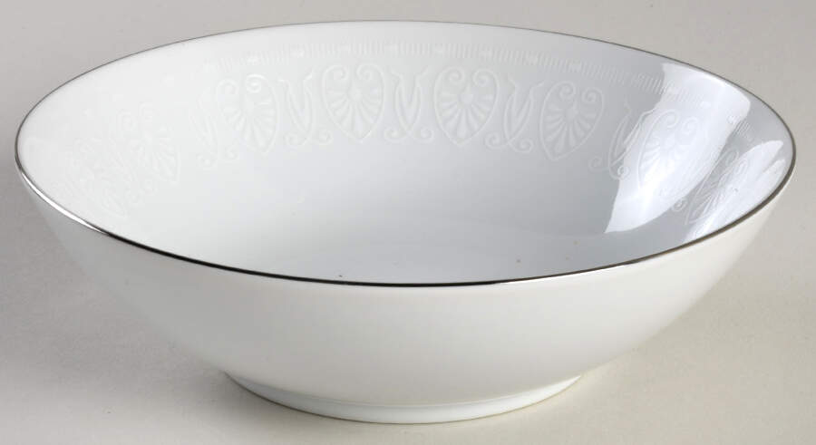 White Shield Coupe Cereal Bowl by Mikasa-1