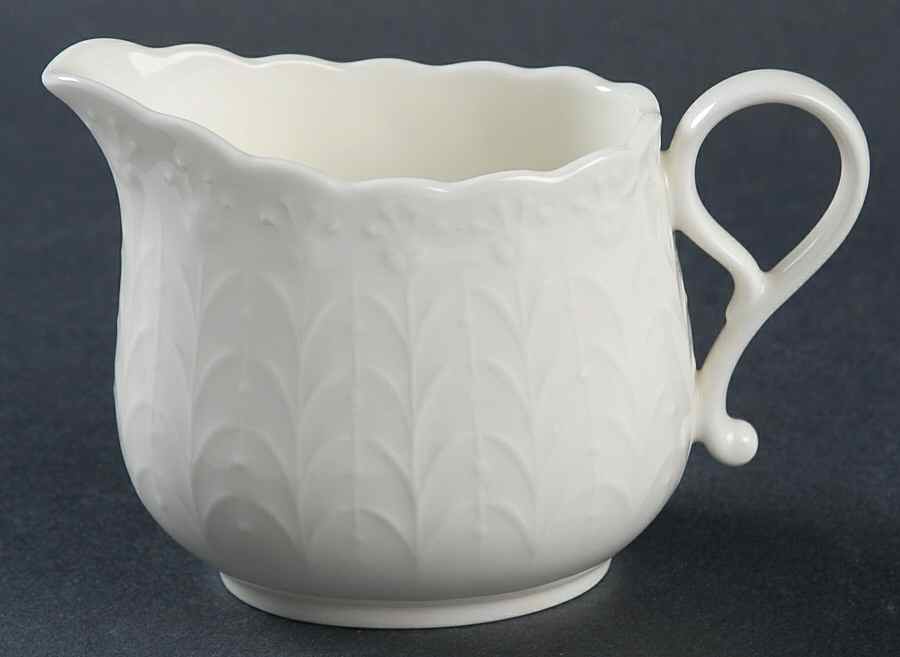 White Silk Mini Creamer by Mikasa-1