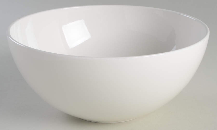 White Velvet 8" Round Vegetable Bowl by Mikasa-1