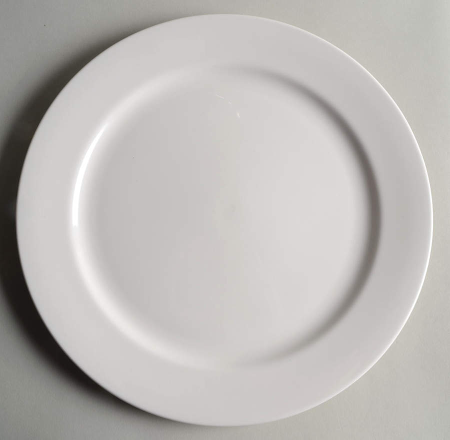 White Velvet 12" Chop Plate (Round Platter) by Mikasa-1