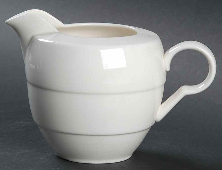 White Velvet Creamer by Mikasa-1