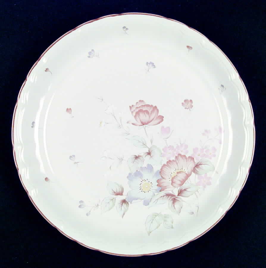 Wild Blossoms Dinner Plate by Mikasa-1