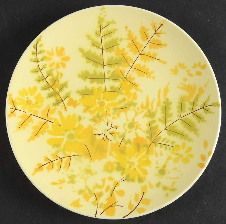 Wild Blossoms Salad Plate by Mikasa-1