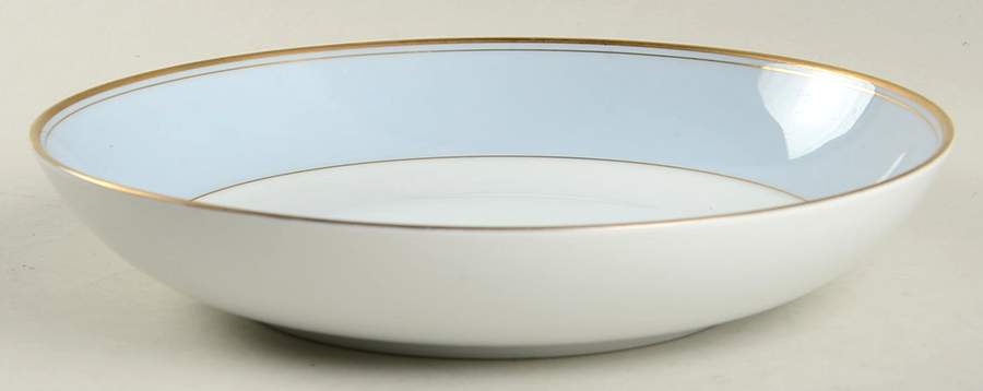 Wisteria Blue Coupe Soup Bowl by Mikasa-1
