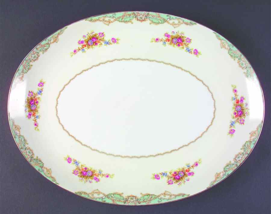 Windsor Castle 16" Oval Serving Platter by Mikasa-1