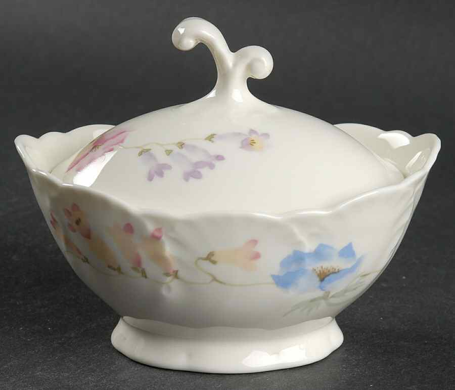 Wind Hill Sugar Bowl & Lid by Mikasa-1