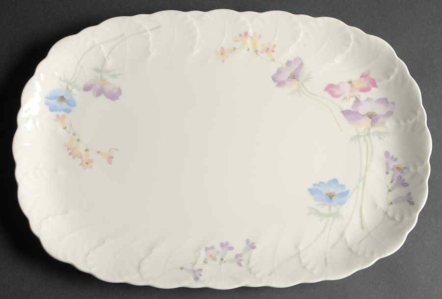 Wind Hill 14" Oval Serving Platter by Mikasa-1
