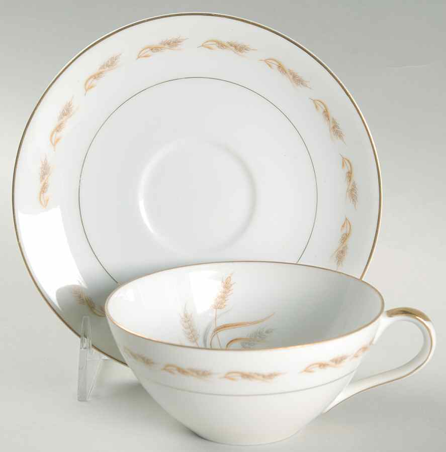Windermere Lake Flat Cup & Saucer Set by Mikasa-1