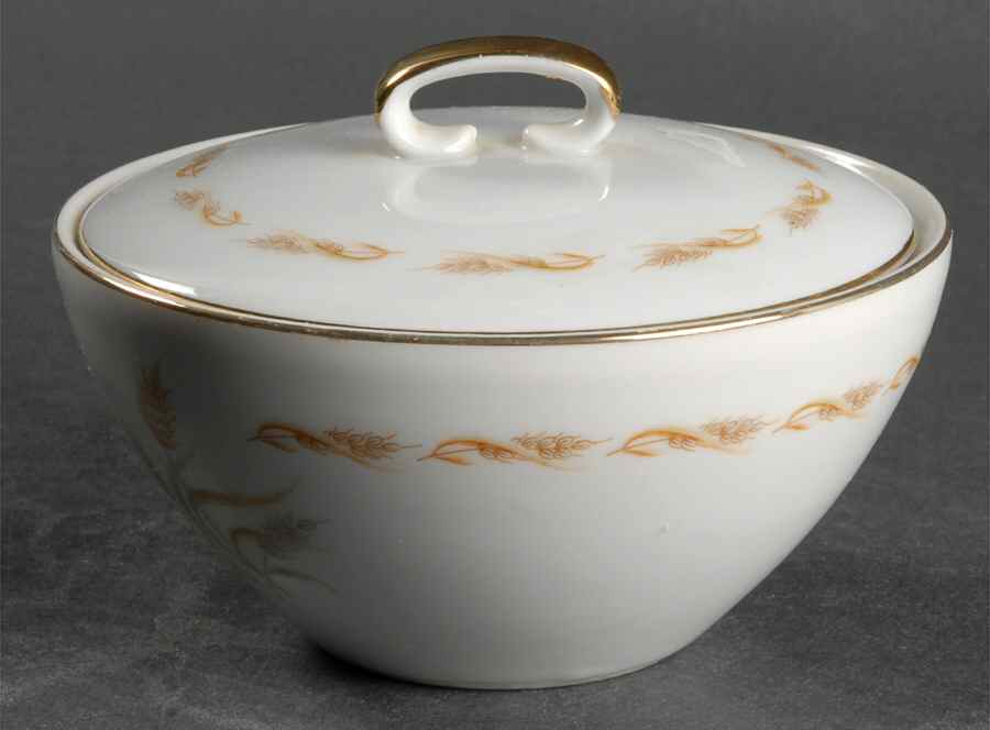 Windermere Lake Sugar Bowl & Lid by Mikasa-1