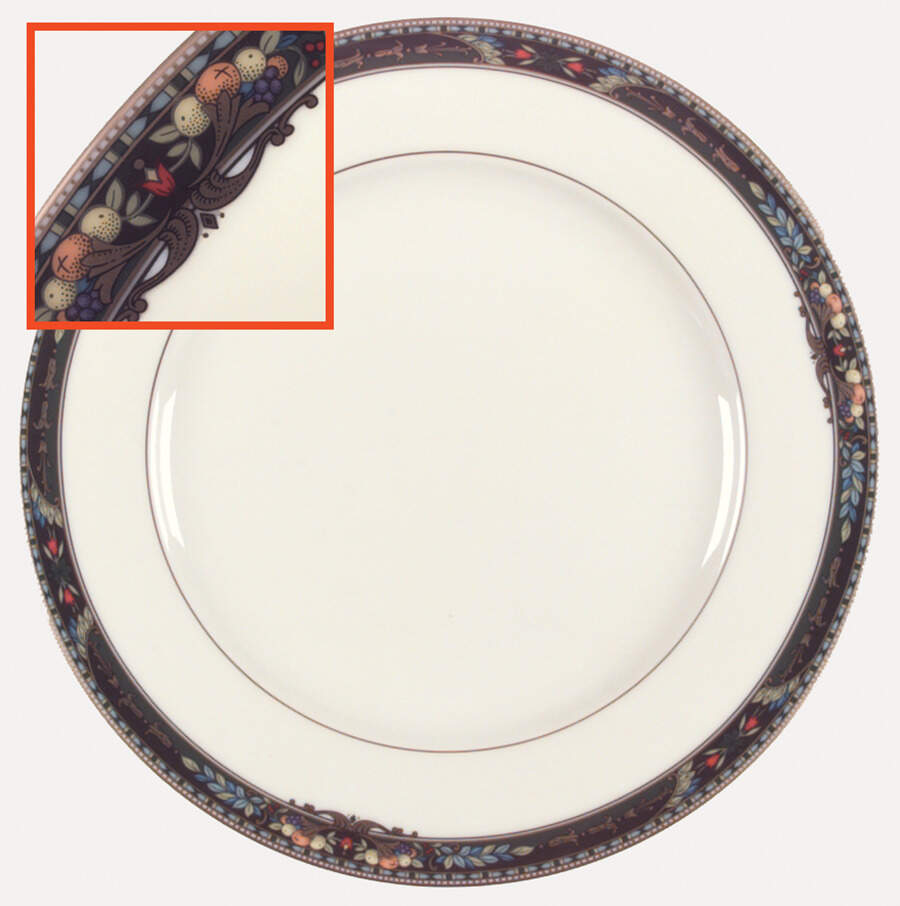 Wilshire Lane Dinner Plate by Mikasa-1