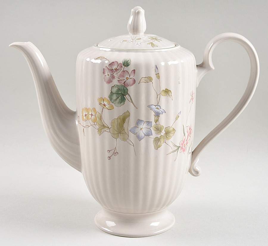 Wildflowers Coffee Pot & Lid by Mikasa-1